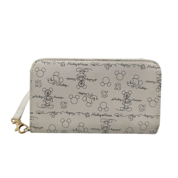 Disney Mickey Mouse Tech Graffiti Wristlet Wallet - Picture 1 of 8